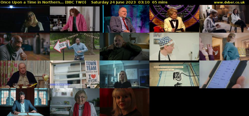 Once Upon a Time in Northern... (BBC TWO) Saturday 24 June 2023 03:10 - 04:15
