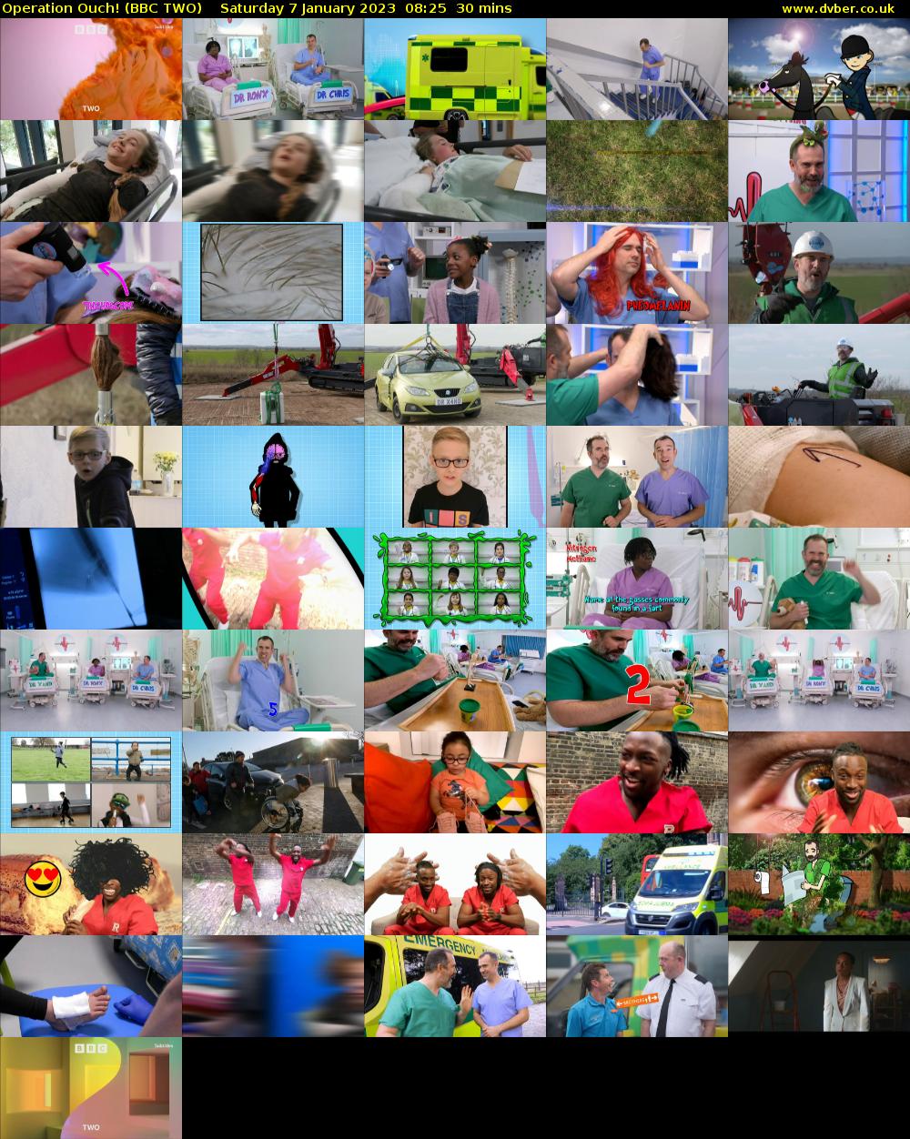 Operation Ouch! (BBC TWO) Saturday 7 January 2023 08:25 - 08:55
