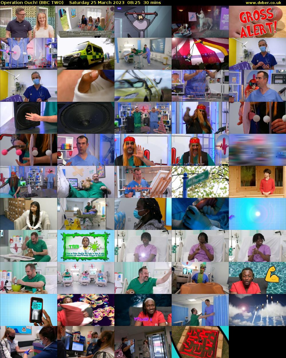 Operation Ouch! (BBC TWO) Saturday 25 March 2023 08:25 - 08:55