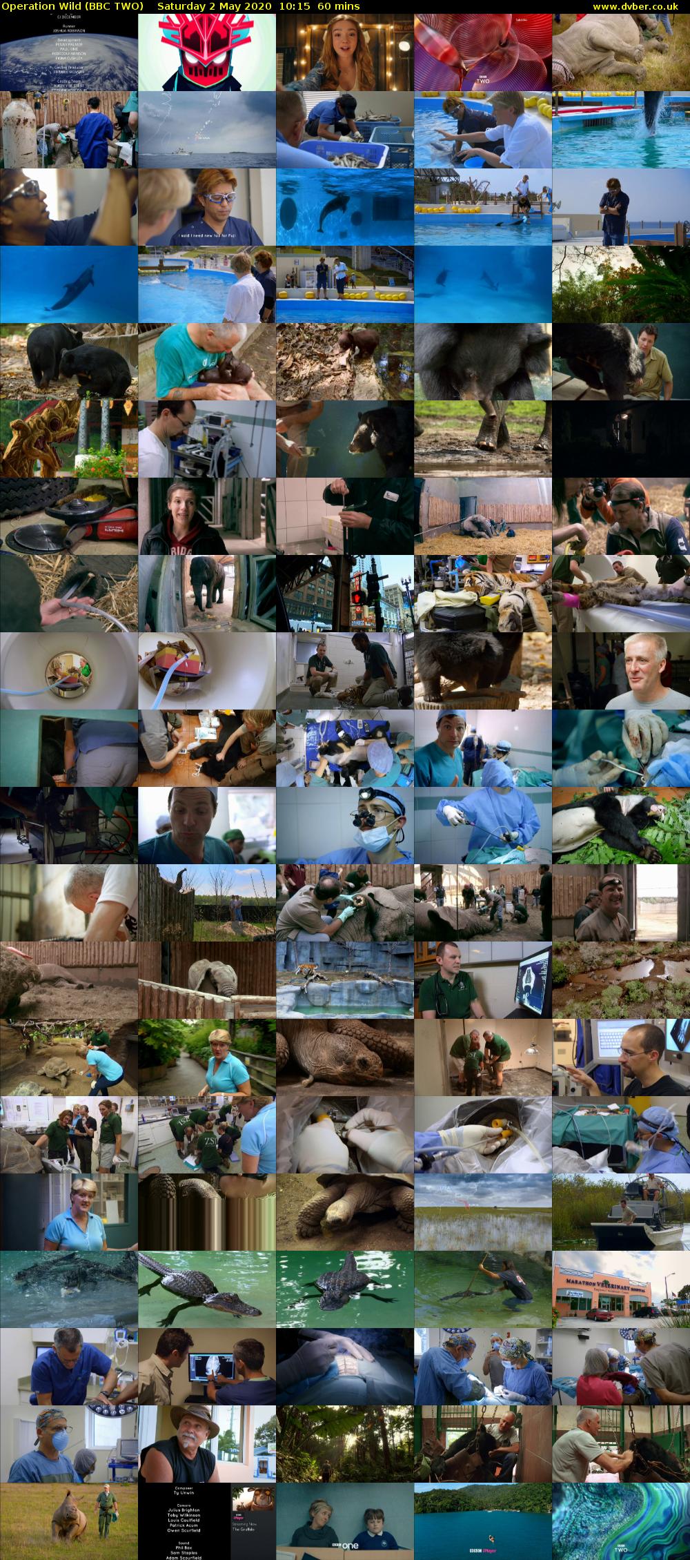 Operation Wild (BBC TWO) Saturday 2 May 2020 10:15 - 11:15