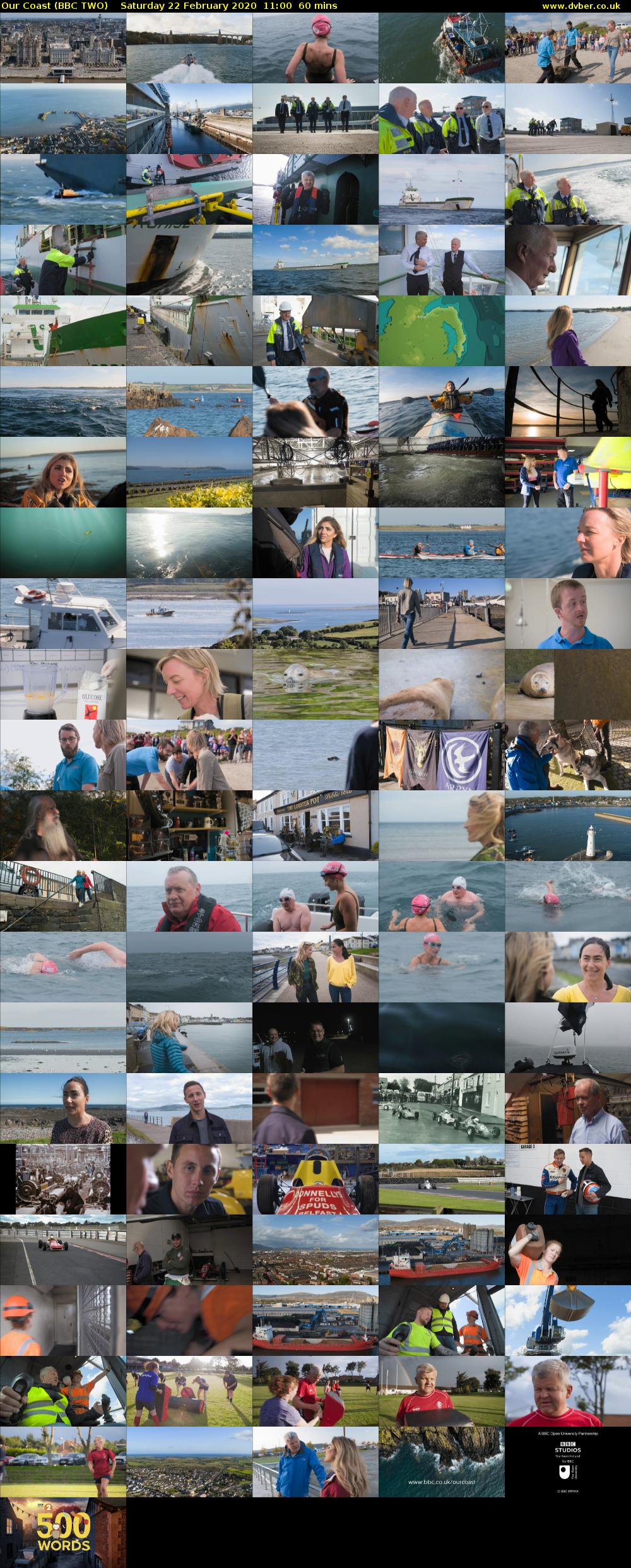 Our Coast (BBC TWO) Saturday 22 February 2020 11:00 - 12:00
