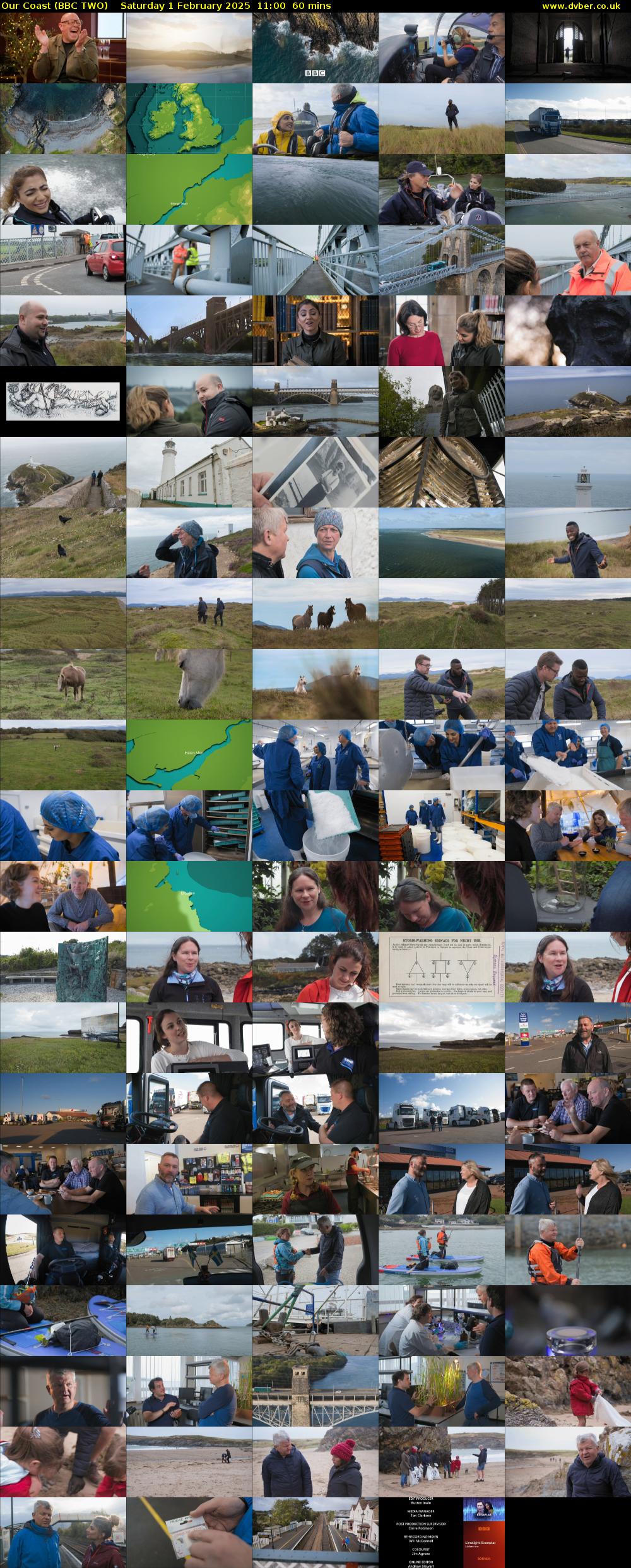 Our Coast (BBC TWO) Saturday 1 February 2025 11:00 - 12:00