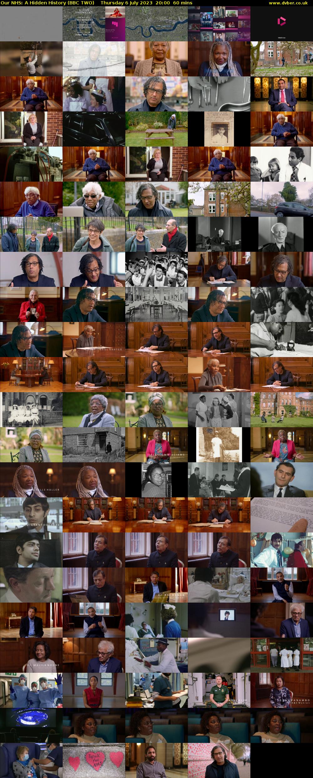 Our NHS: A Hidden History (BBC TWO) Thursday 6 July 2023 20:00 - 21:00