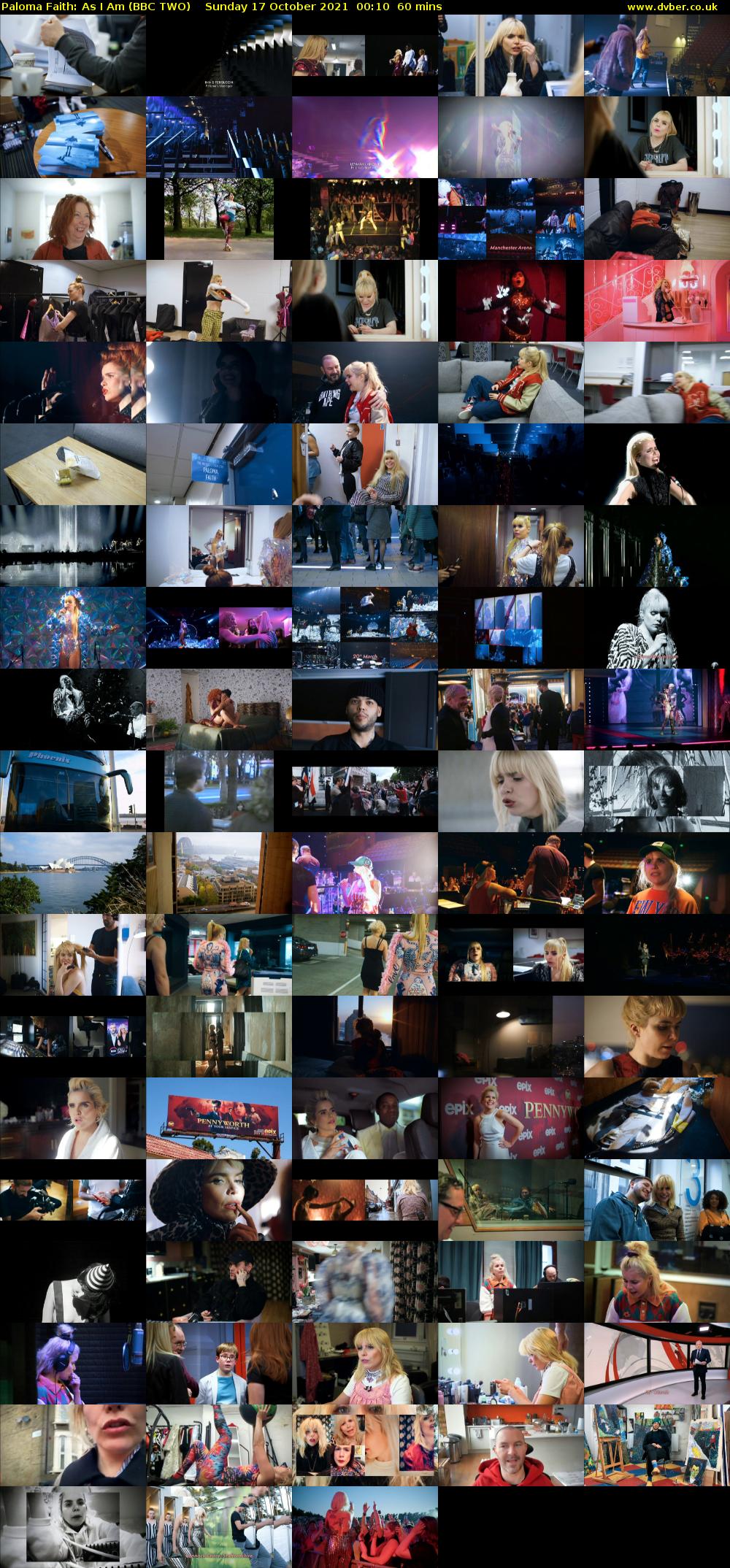 Paloma Faith: As I Am (BBC TWO) Sunday 17 October 2021 00:10 - 01:10