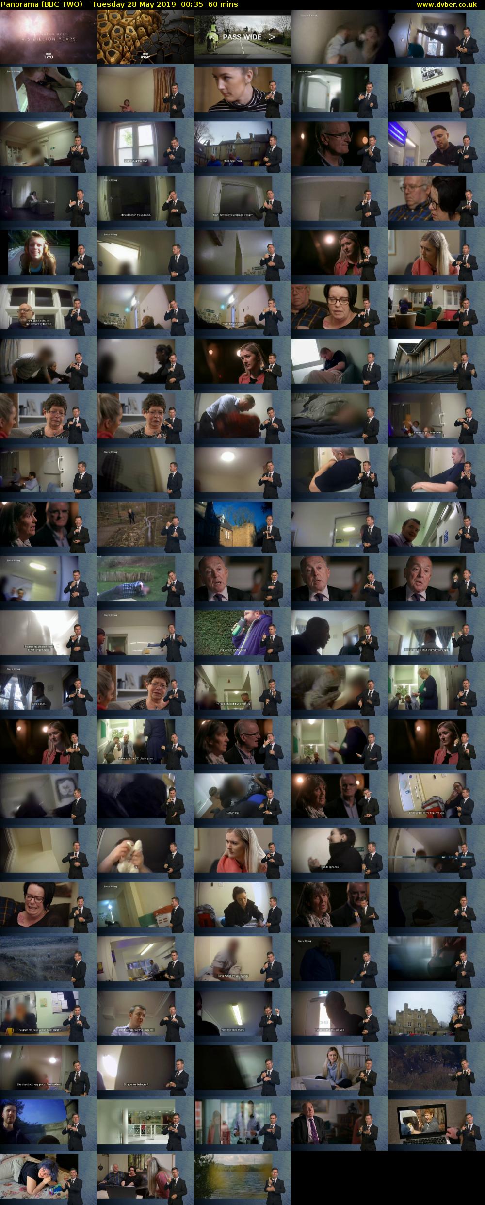 Panorama (BBC TWO) Tuesday 28 May 2019 00:35 - 01:35
