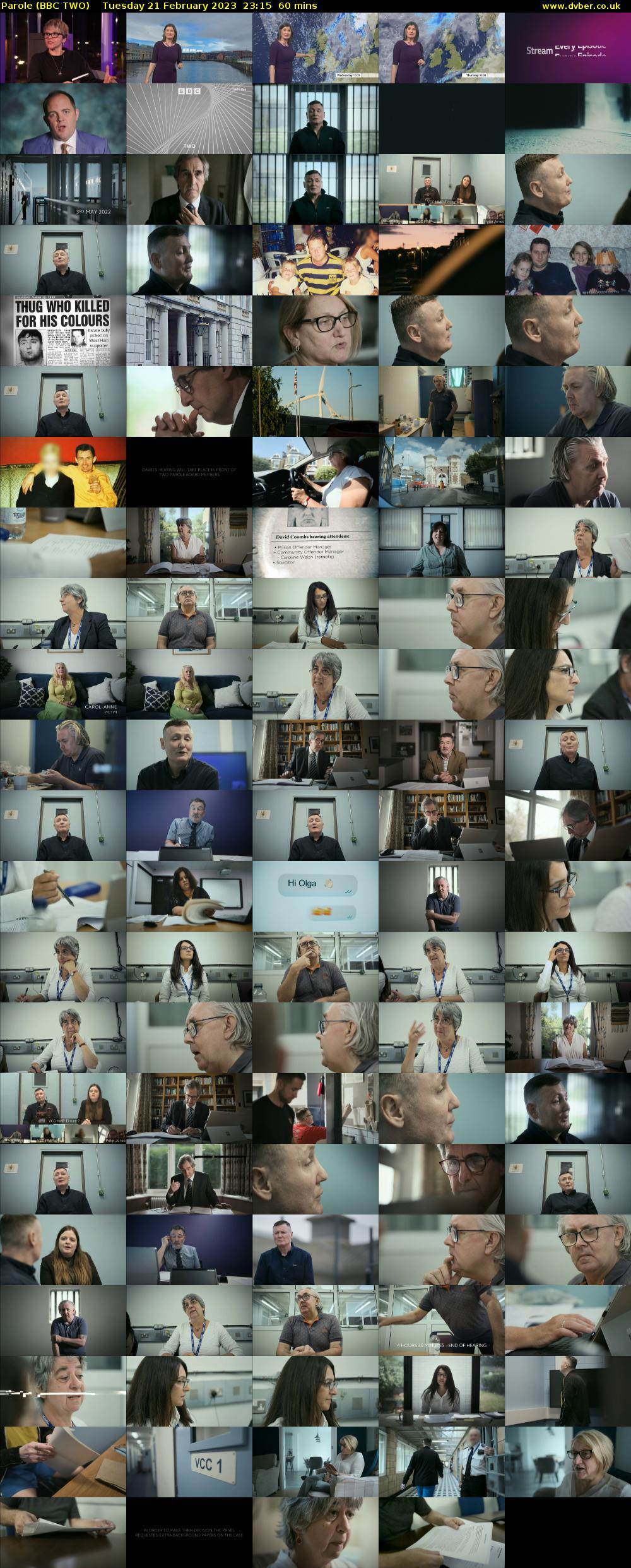 Parole (BBC TWO) Tuesday 21 February 2023 23:15 - 00:15