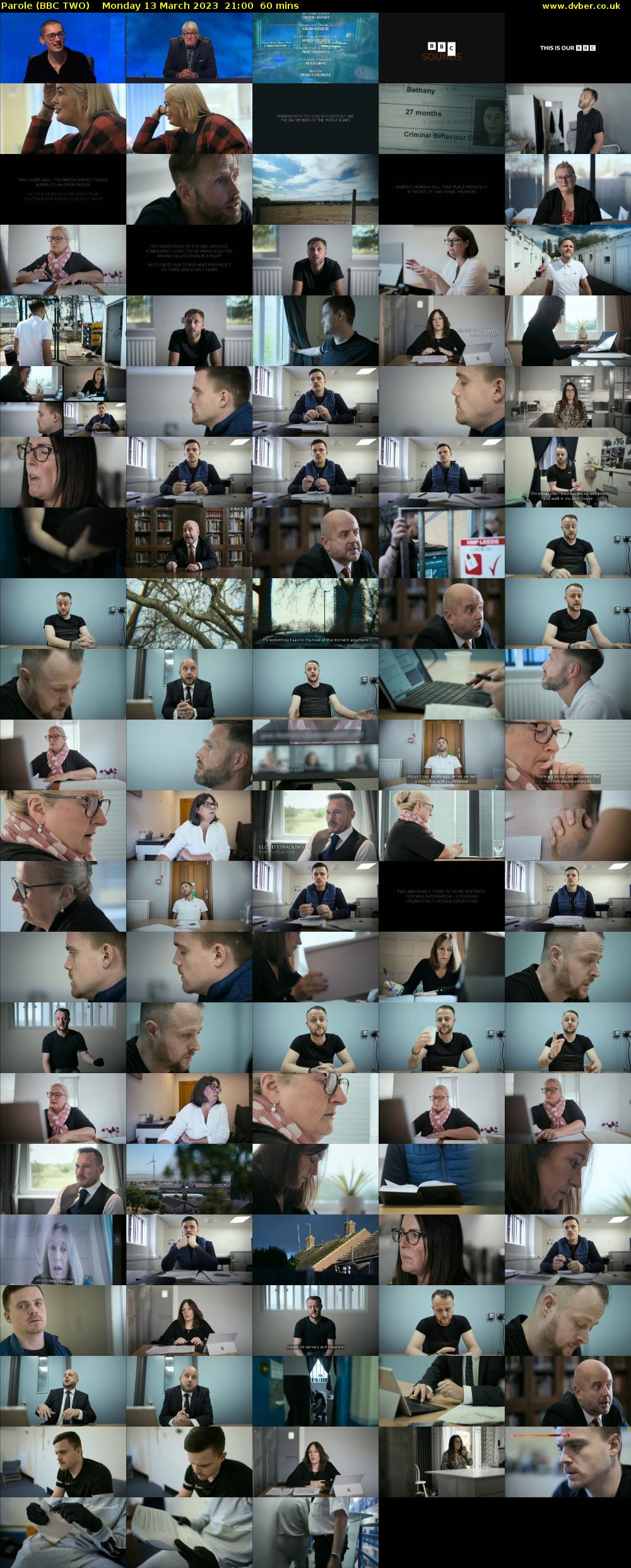 Parole (BBC TWO) Monday 13 March 2023 21:00 - 22:00