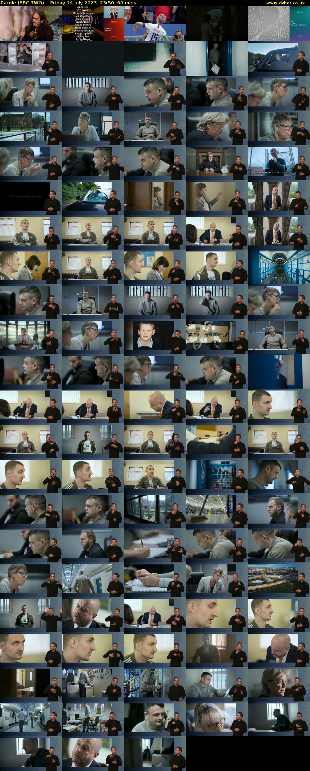 Parole (BBC TWO) Friday 14 July 2023 23:50 - 00:50