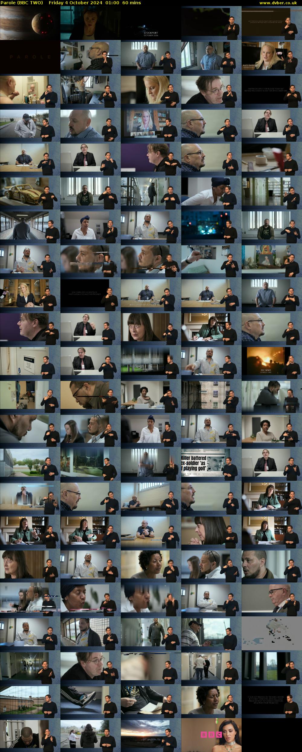 Parole (BBC TWO) Friday 4 October 2024 01:00 - 02:00