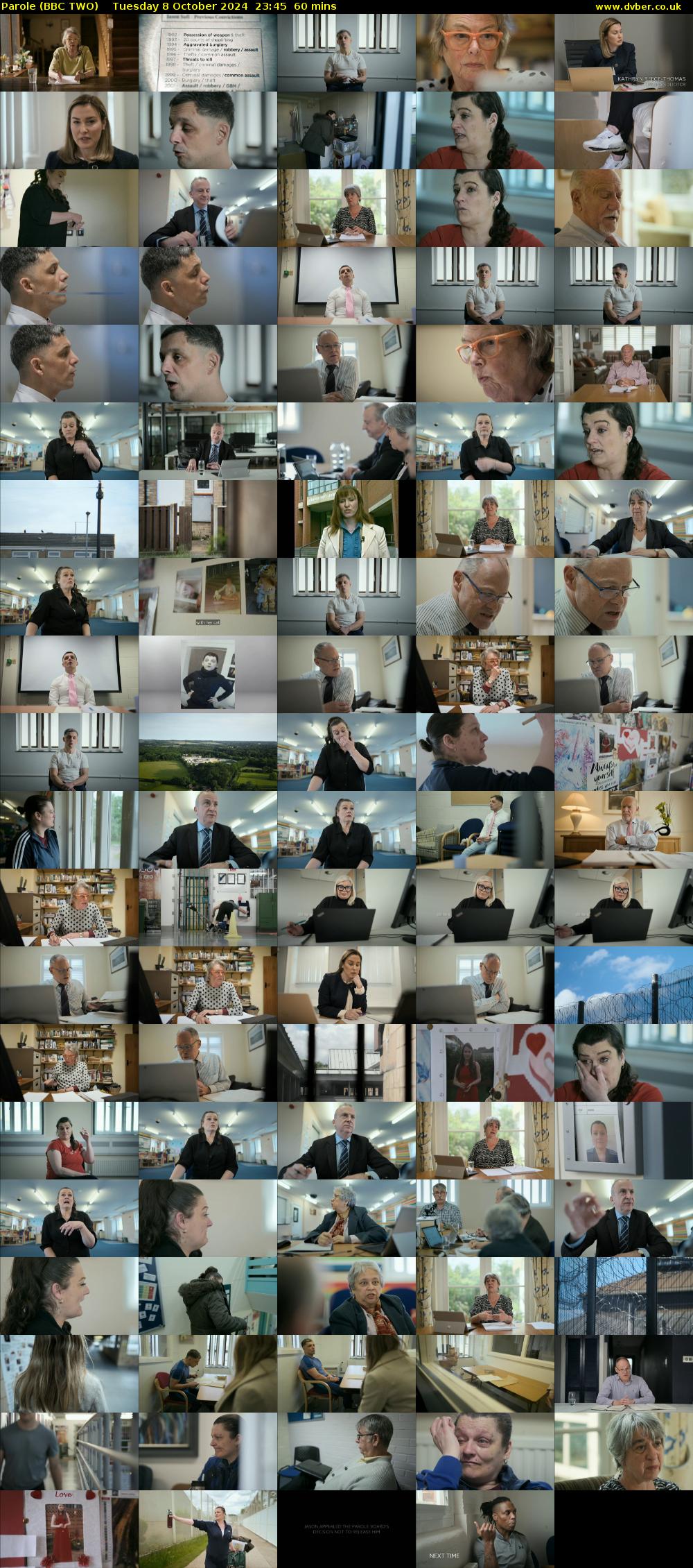 Parole (BBC TWO) Tuesday 8 October 2024 23:45 - 00:45