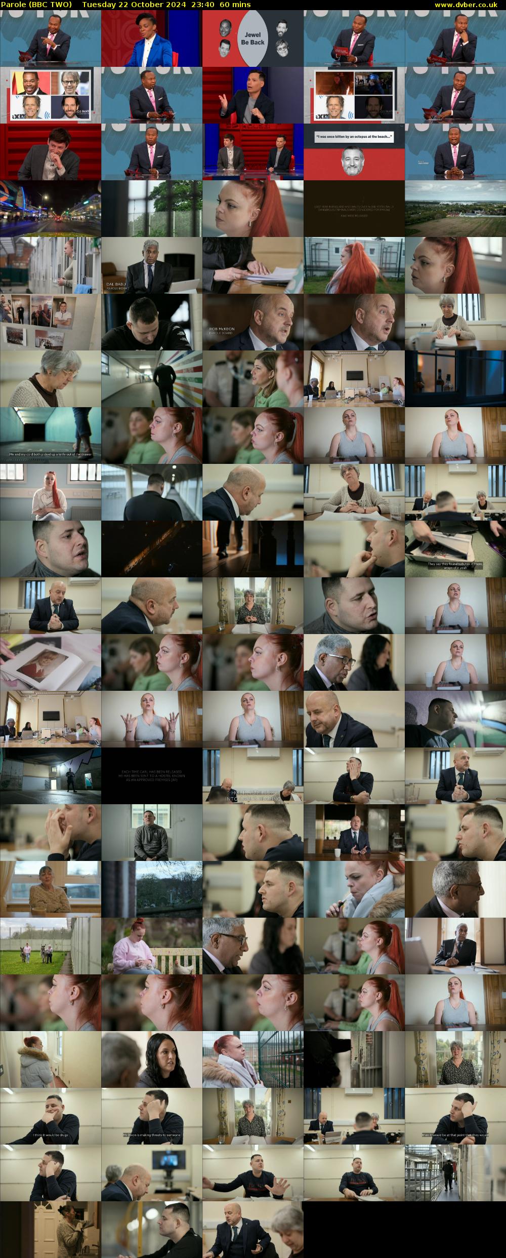 Parole (BBC TWO) Tuesday 22 October 2024 23:40 - 00:40