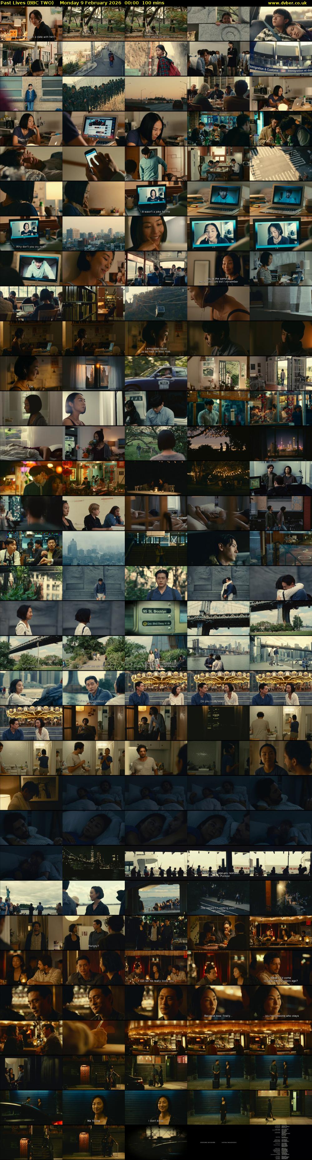 Past Lives (BBC TWO) Monday 9 February 2026 00:00 - 01:40