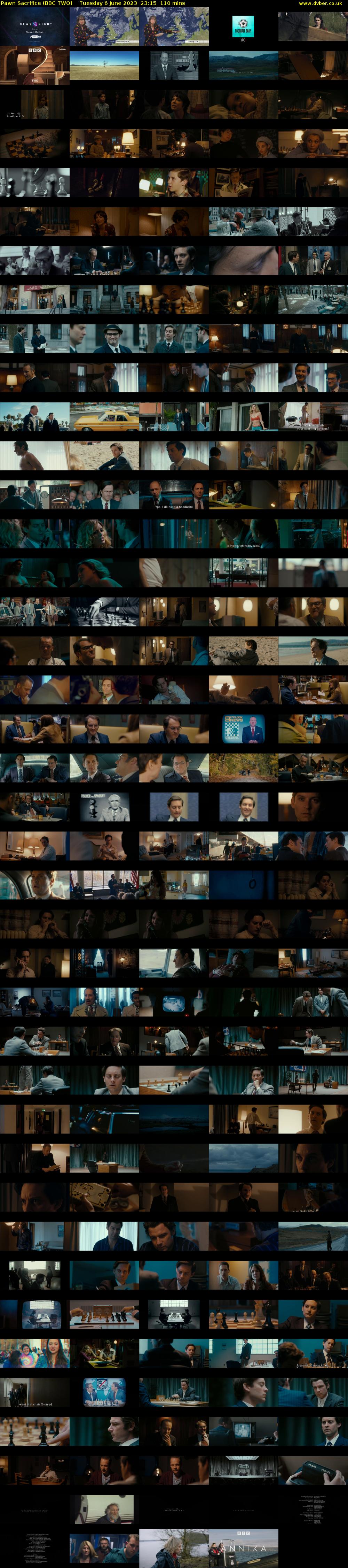 Pawn Sacrifice (BBC TWO) Tuesday 6 June 2023 23:15 - 01:05