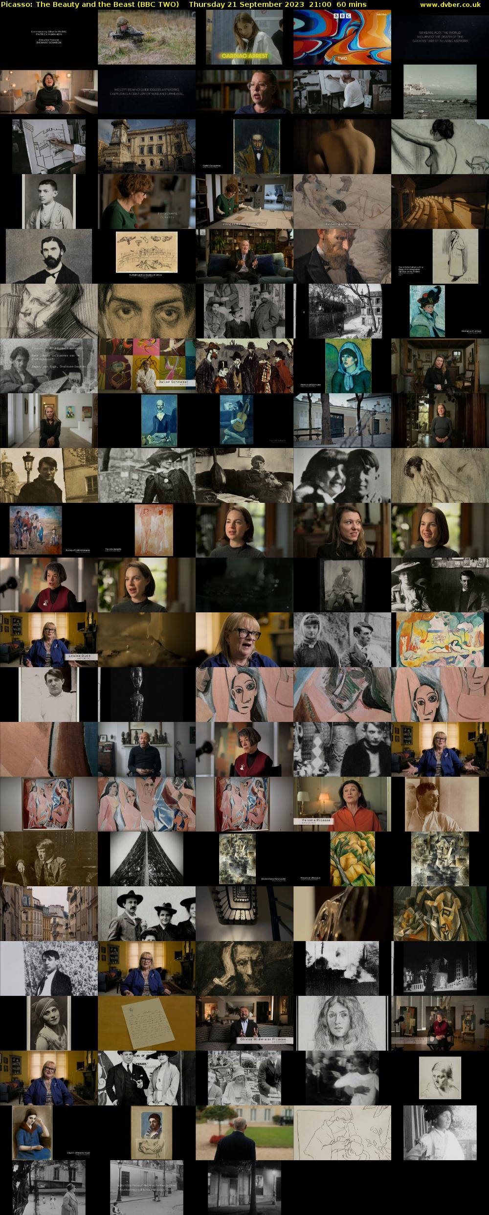 Picasso: The Beauty and the Beast (BBC TWO) Thursday 21 September 2023 21:00 - 22:00