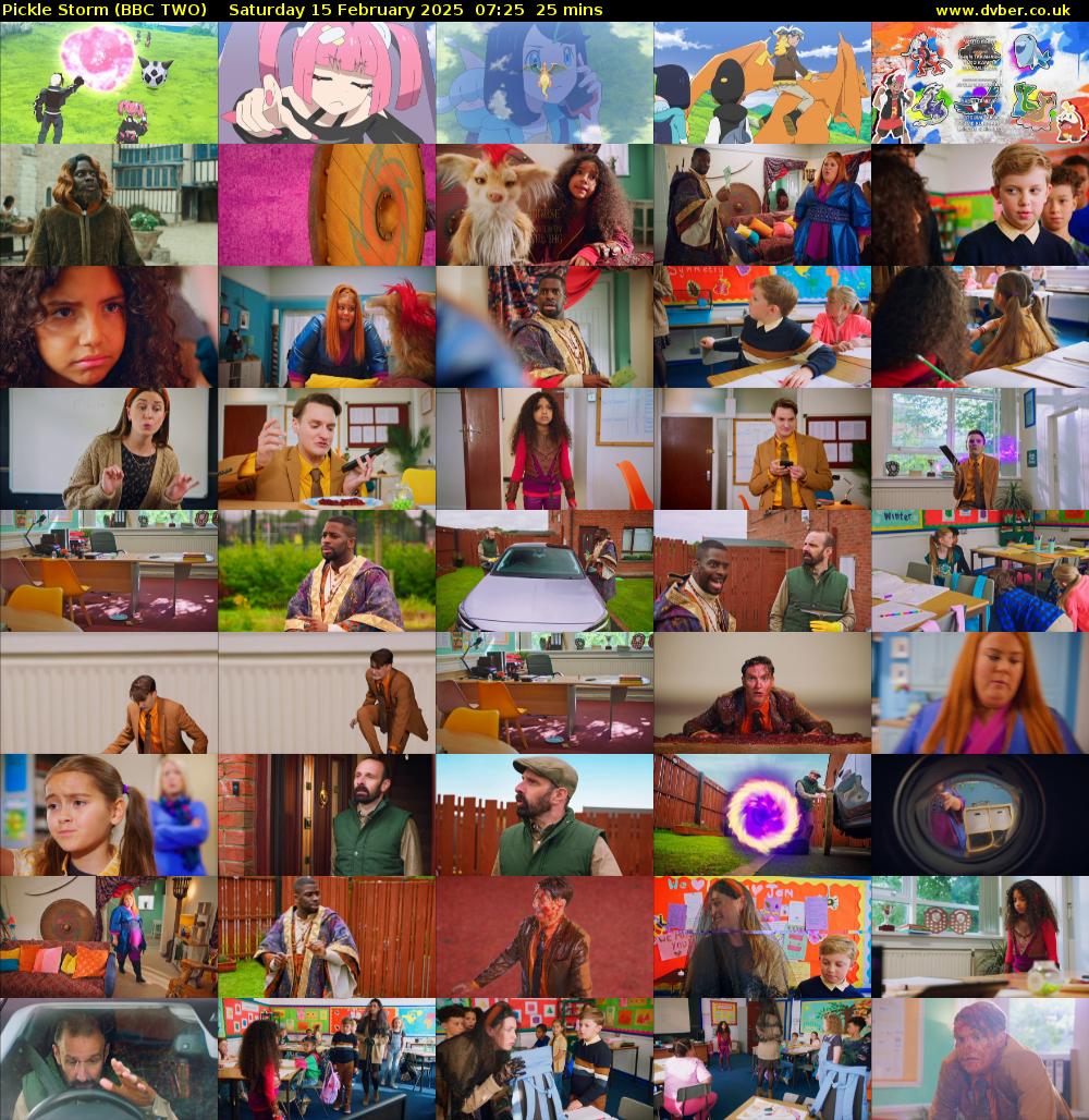Pickle Storm (BBC TWO) Saturday 15 February 2025 07:25 - 07:50