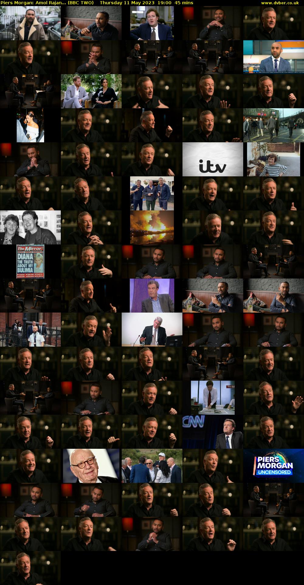 Piers Morgan: Amol Rajan... (BBC TWO) Thursday 11 May 2023 19:00 - 19:45