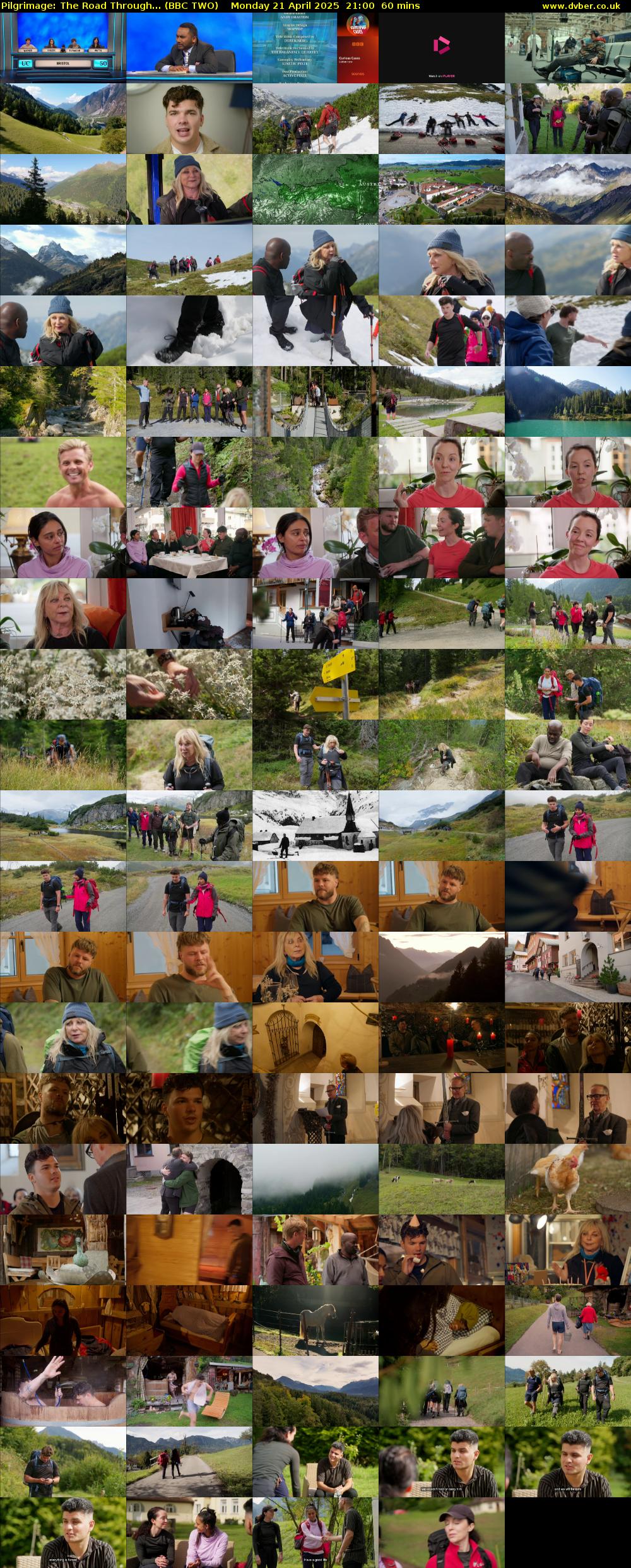 Pilgrimage: The Road through... (BBC TWO) Monday 21 April 2025 21:00 - 22:00