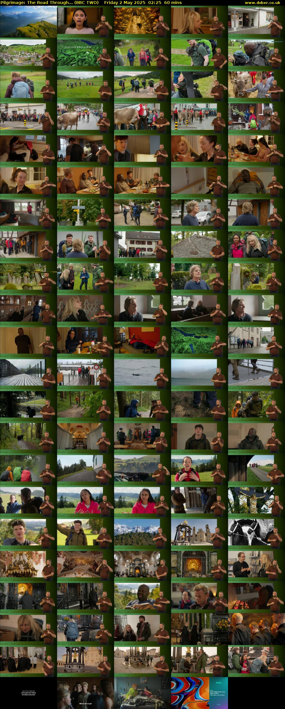 Pilgrimage: The Road through... (BBC TWO) Friday 2 May 2025 02:25 - 03:25
