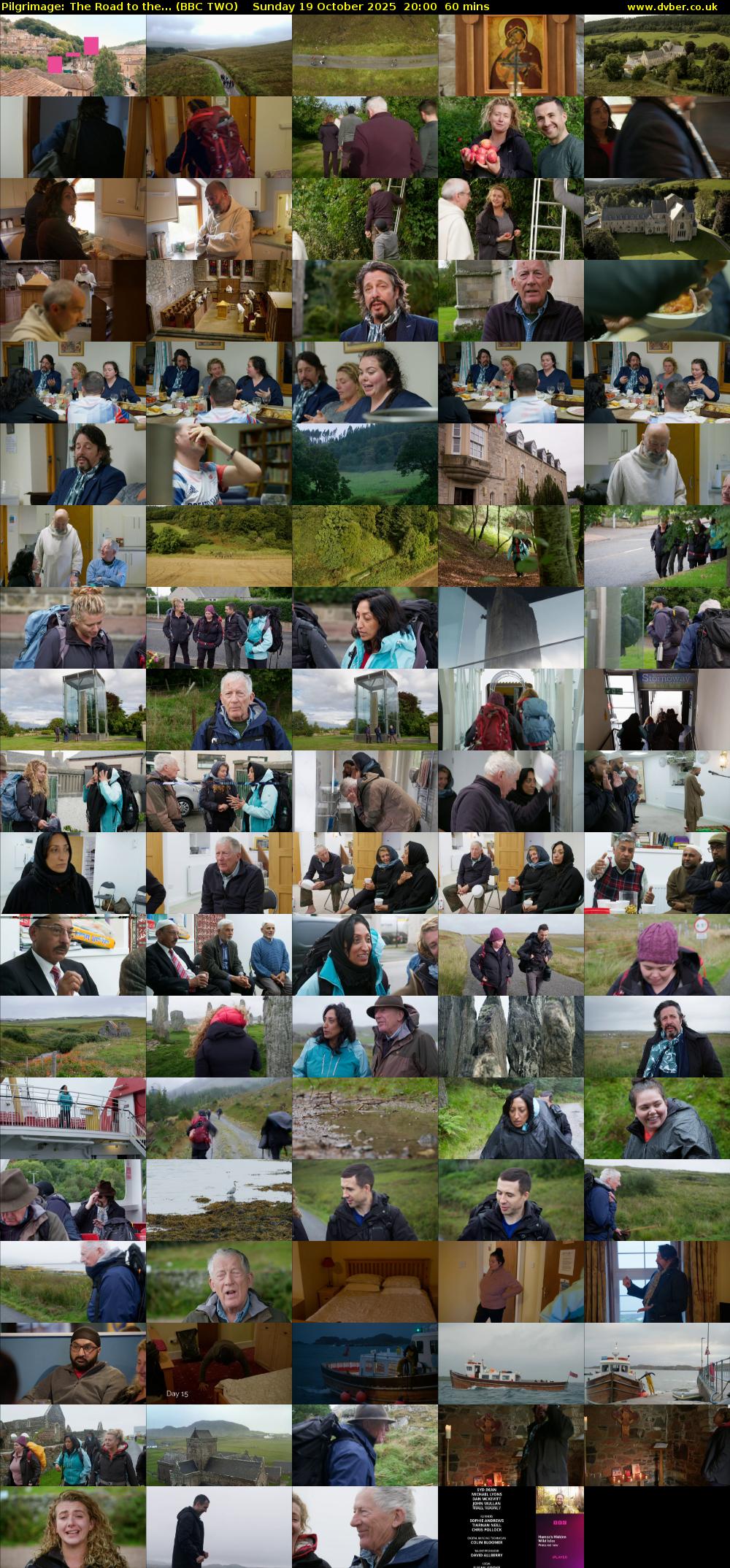 Pilgrimage: The Road to the... (BBC TWO) Sunday 19 October 2025 20:00 - 21:00