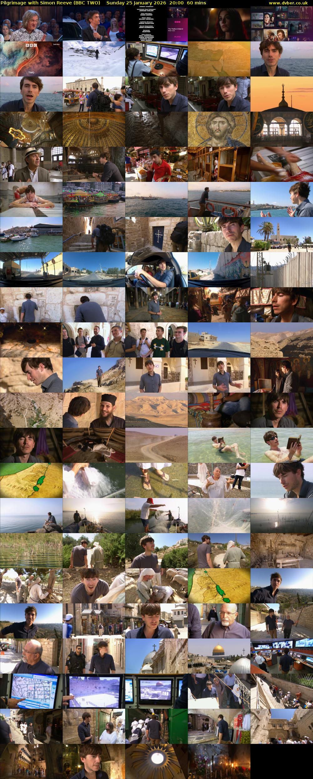 Pilgrimage with Simon Reeve (BBC TWO) Sunday 25 January 2026 20:00 - 21:00