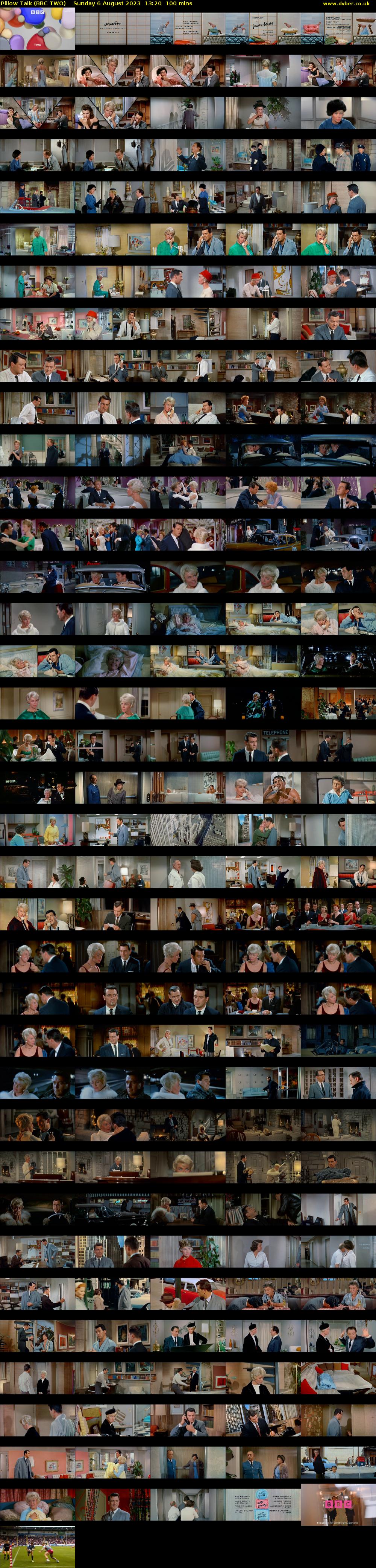 Pillow Talk (BBC TWO) Sunday 6 August 2023 13:20 - 15:00