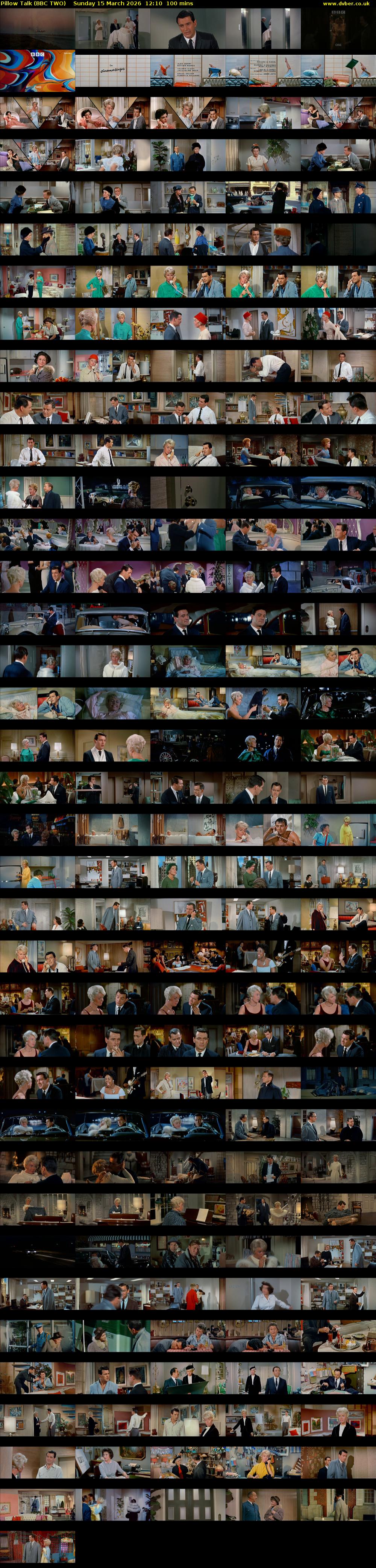 Pillow Talk (BBC TWO) Sunday 15 March 2026 12:10 - 13:50