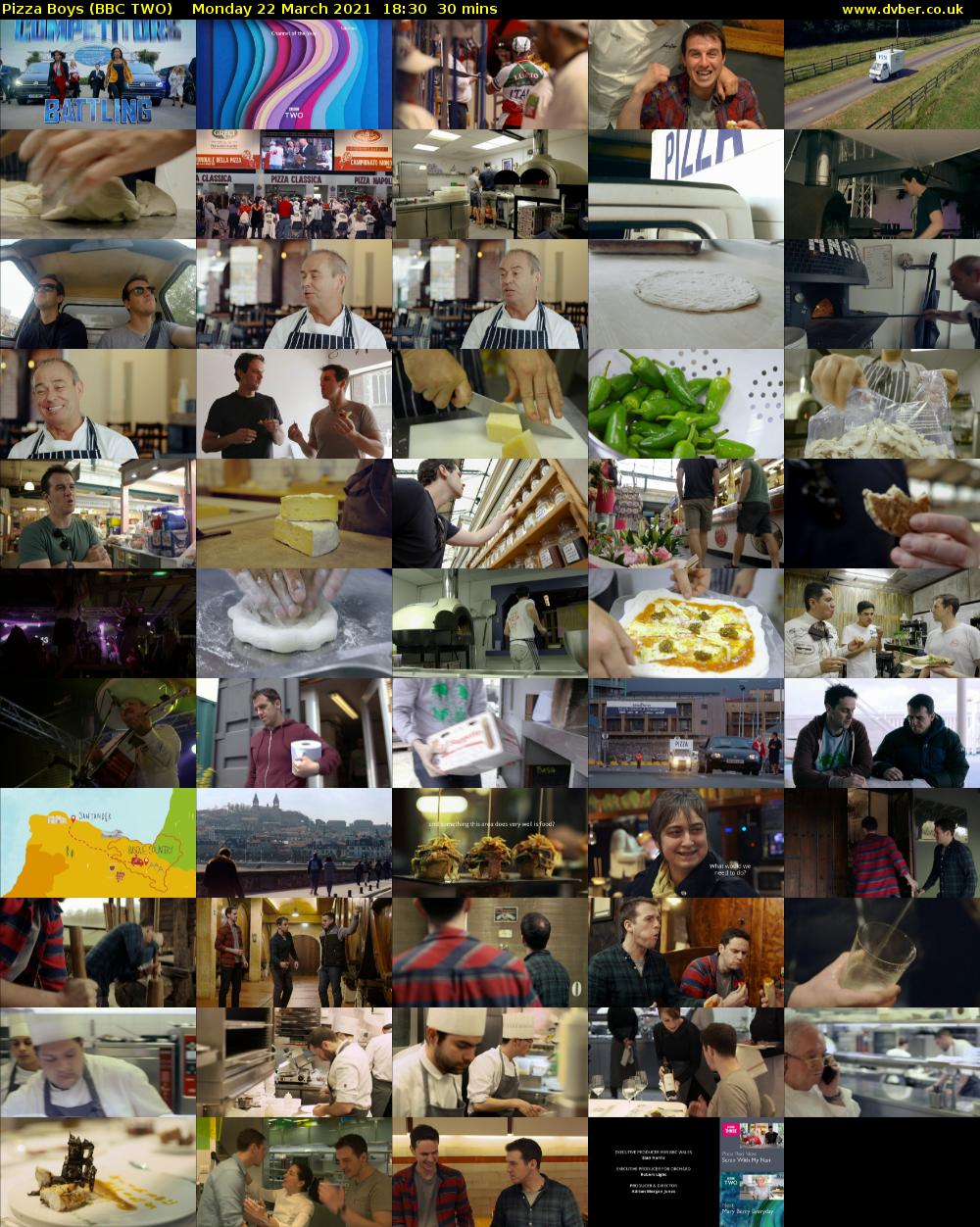 Pizza Boys (BBC TWO) Monday 22 March 2021 18:30 - 19:00