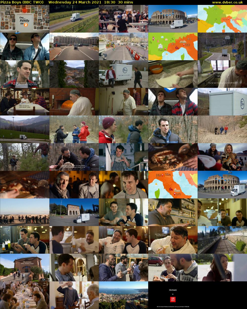 Pizza Boys (BBC TWO) Wednesday 24 March 2021 18:30 - 19:00
