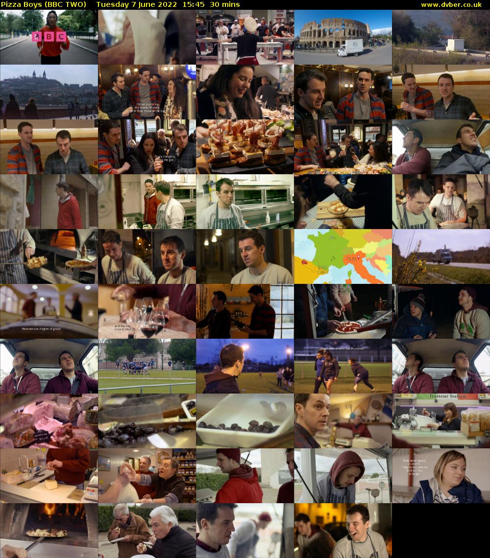 Pizza Boys (BBC TWO) Tuesday 7 June 2022 15:45 - 16:15