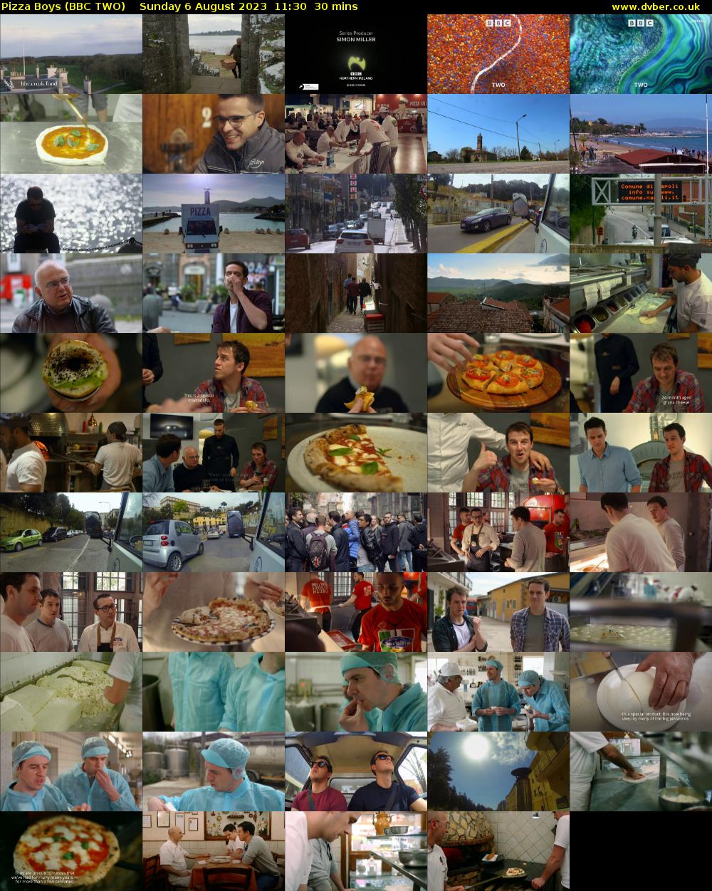 Pizza Boys (BBC TWO) Sunday 6 August 2023 11:30 - 12:00