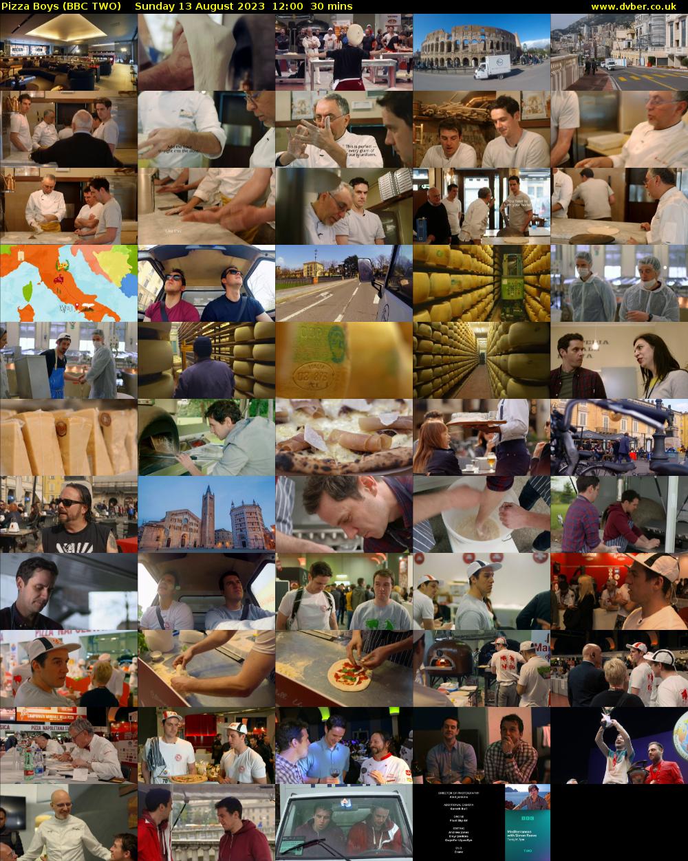 Pizza Boys (BBC TWO) Sunday 13 August 2023 12:00 - 12:30