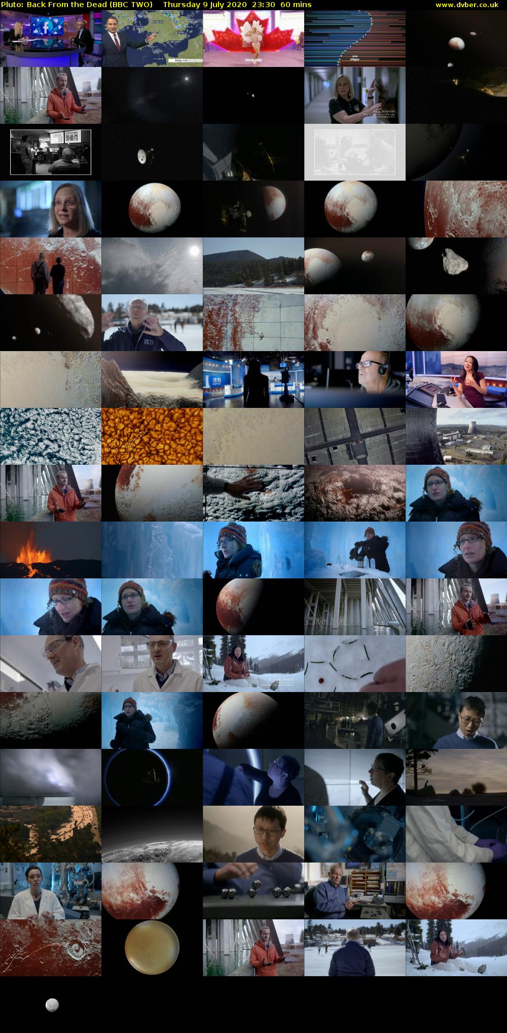Pluto: Back From the Dead (BBC TWO) Thursday 9 July 2020 23:30 - 00:30