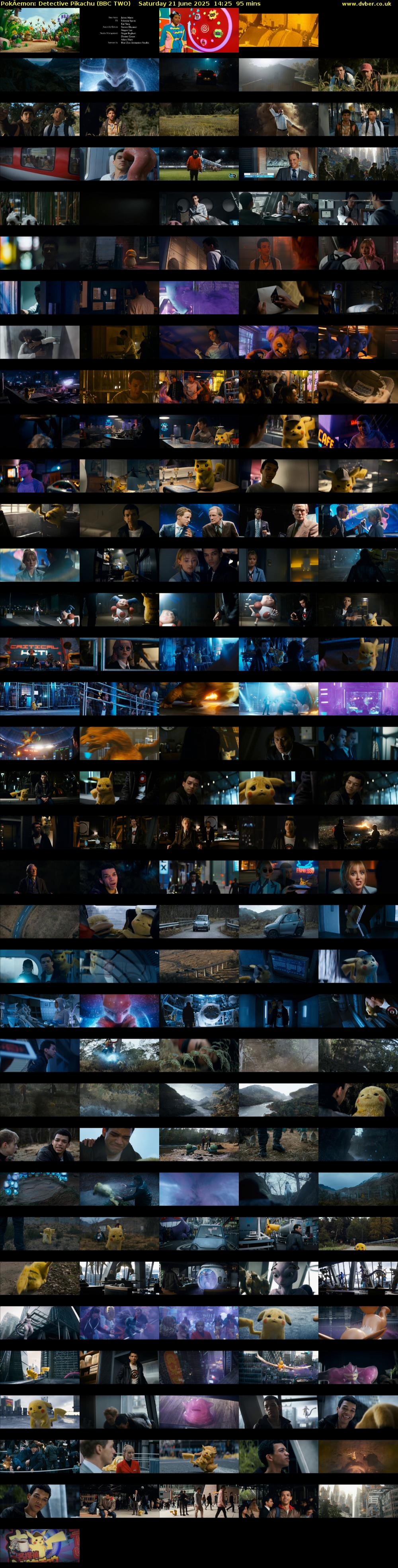 PokÂemon: Detective Pikachu (BBC TWO) Saturday 21 June 2025 14:25 - 16:00