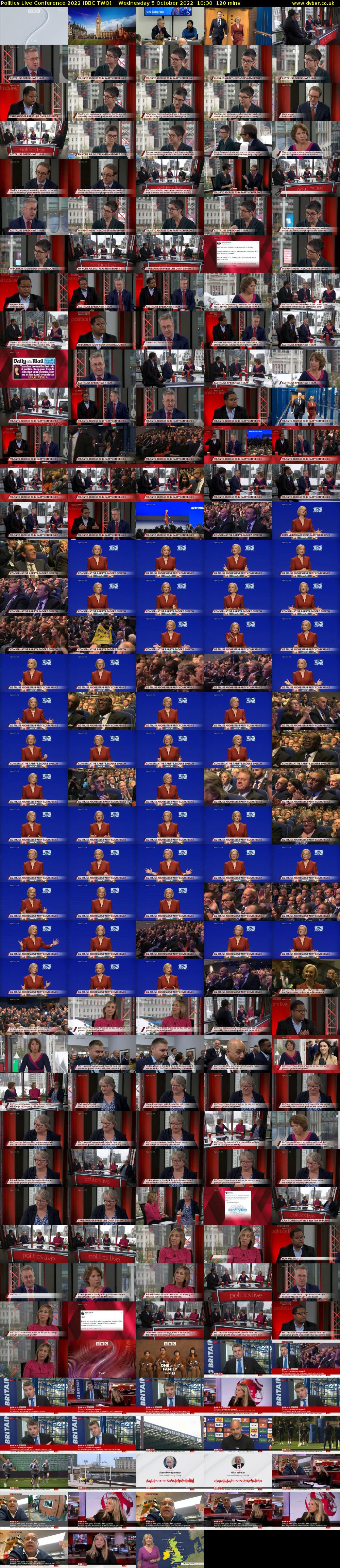 Politics Live Conference 2022 (BBC TWO) Wednesday 5 October 2022 10:30 - 12:30