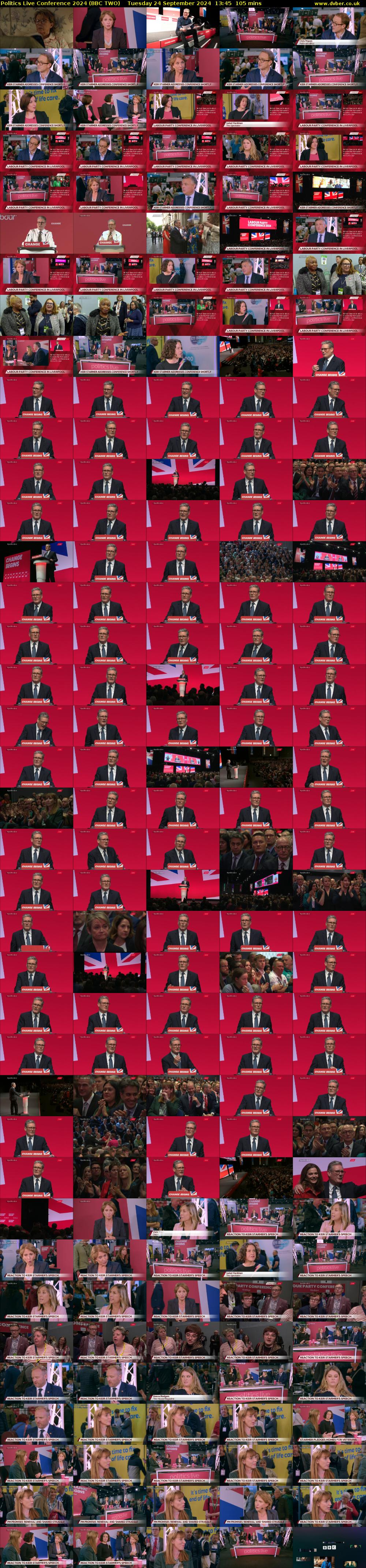 Politics Live Conference 2024 (BBC TWO) Tuesday 24 September 2024 13:45 - 15:30