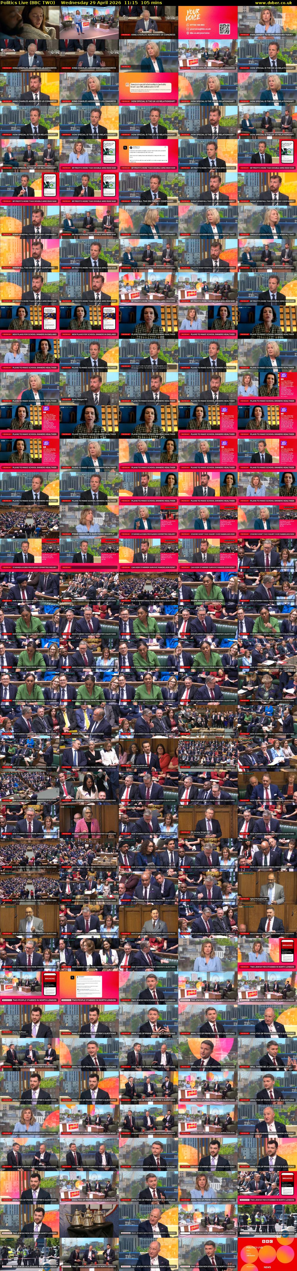 Politics Live (BBC TWO) Wednesday 29 April 2026 11:15 - 13:00