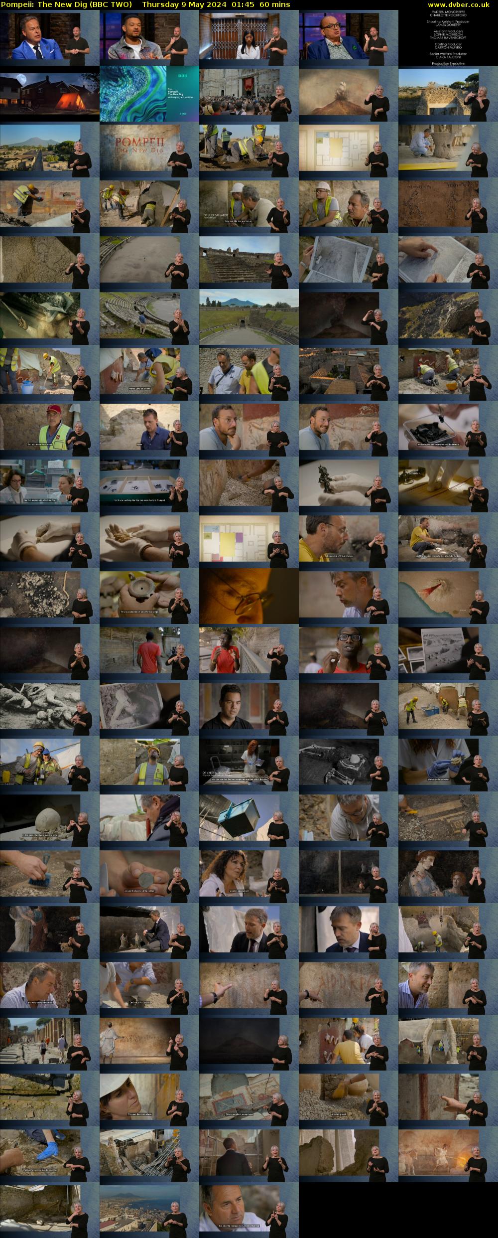 Pompeii: The New Dig (BBC TWO) Thursday 9 May 2024 01:45 - 02:45