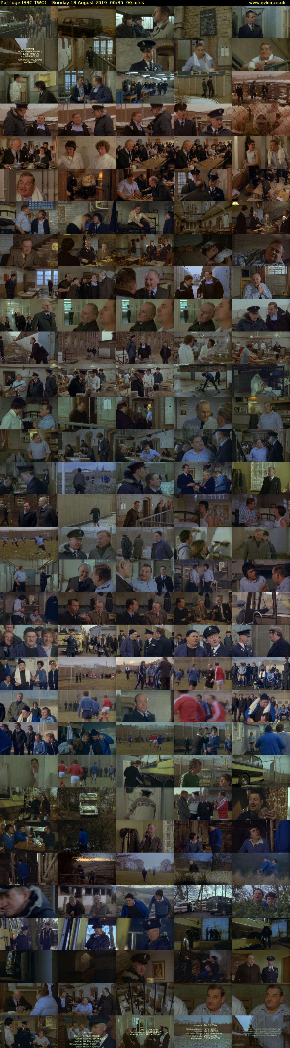 Porridge (BBC TWO) Sunday 18 August 2019 00:35 - 02:05