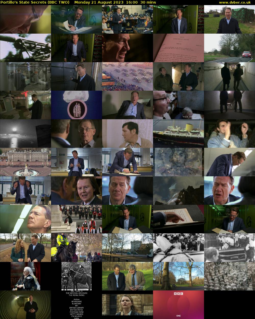 Portillo's State Secrets (BBC TWO) Monday 21 August 2023 16:00 - 16:30