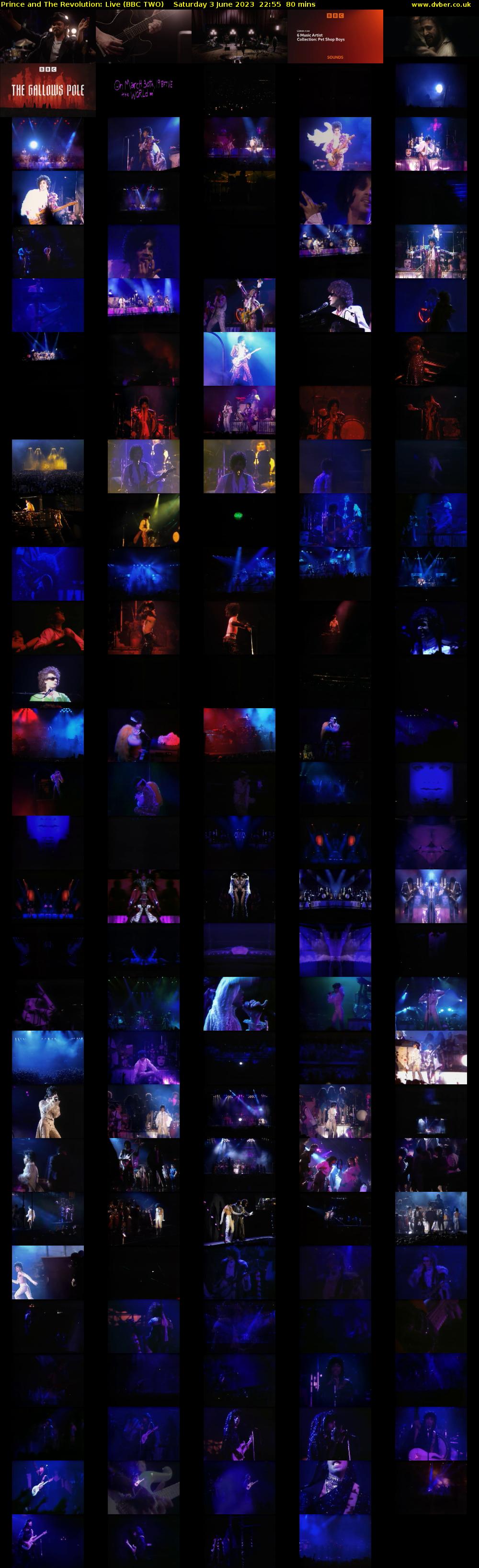 Prince and The Revolution: Live (BBC TWO) Saturday 3 June 2023 22:55 - 00:15