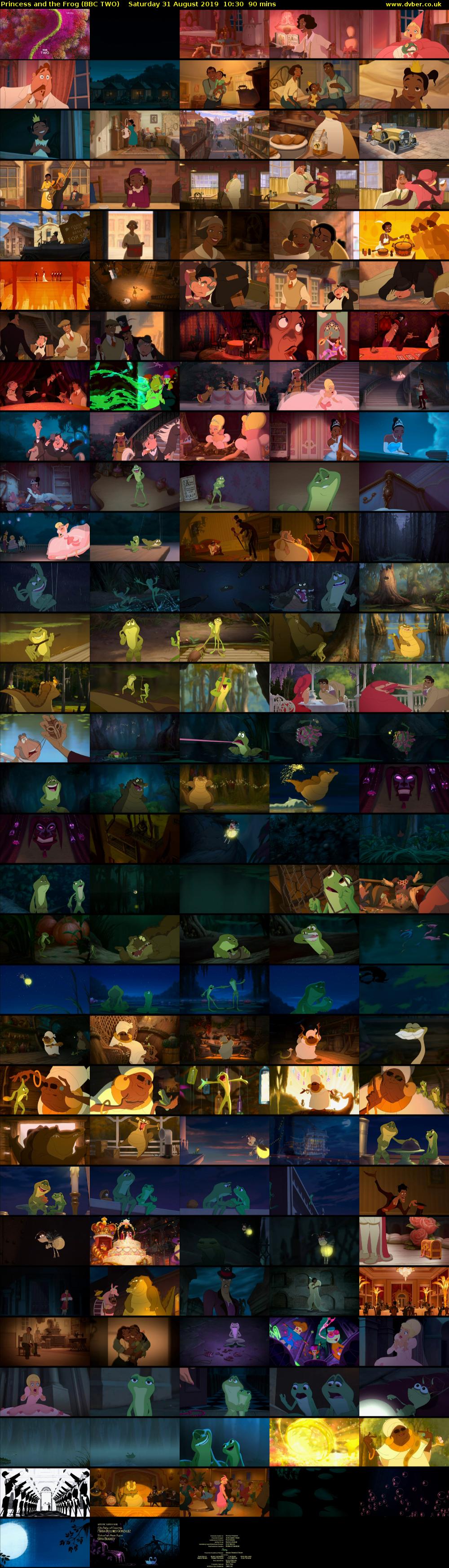 Princess and the Frog (BBC TWO) Saturday 31 August 2019 10:30 - 12:00