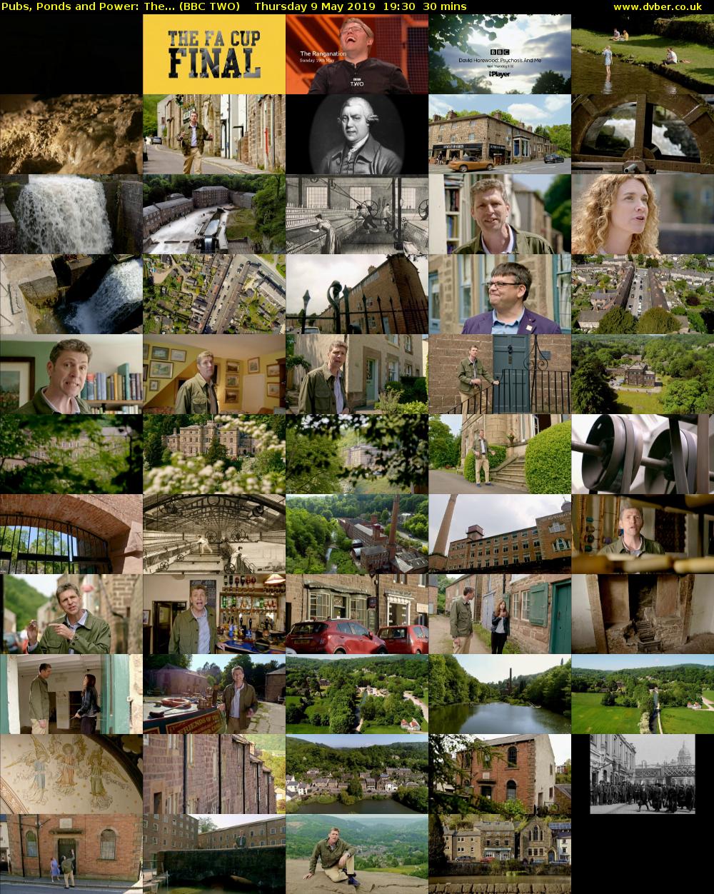 Pubs, Ponds and Power: The... (BBC TWO) Thursday 9 May 2019 19:30 - 20:00