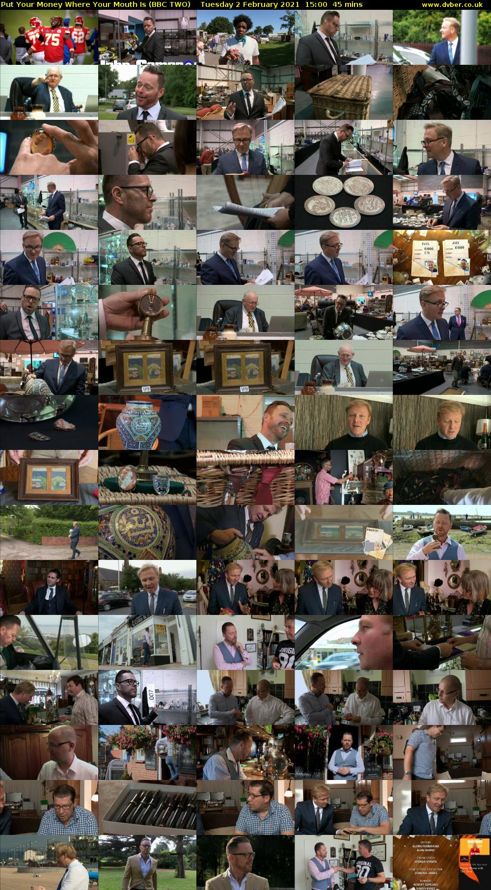 Put Your Money Where Your Mouth Is (BBC TWO) Tuesday 2 February 2021 15:00 - 15:45