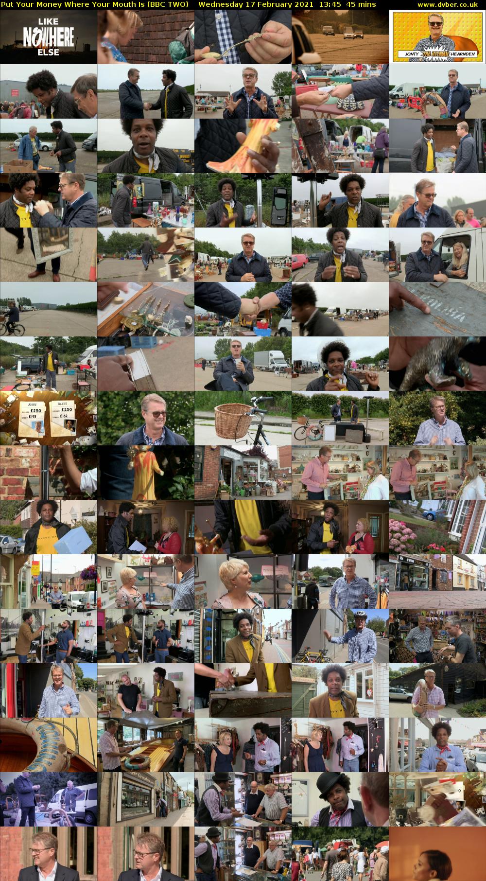 Put Your Money Where Your Mouth Is (BBC TWO) Wednesday 17 February 2021 13:45 - 14:30