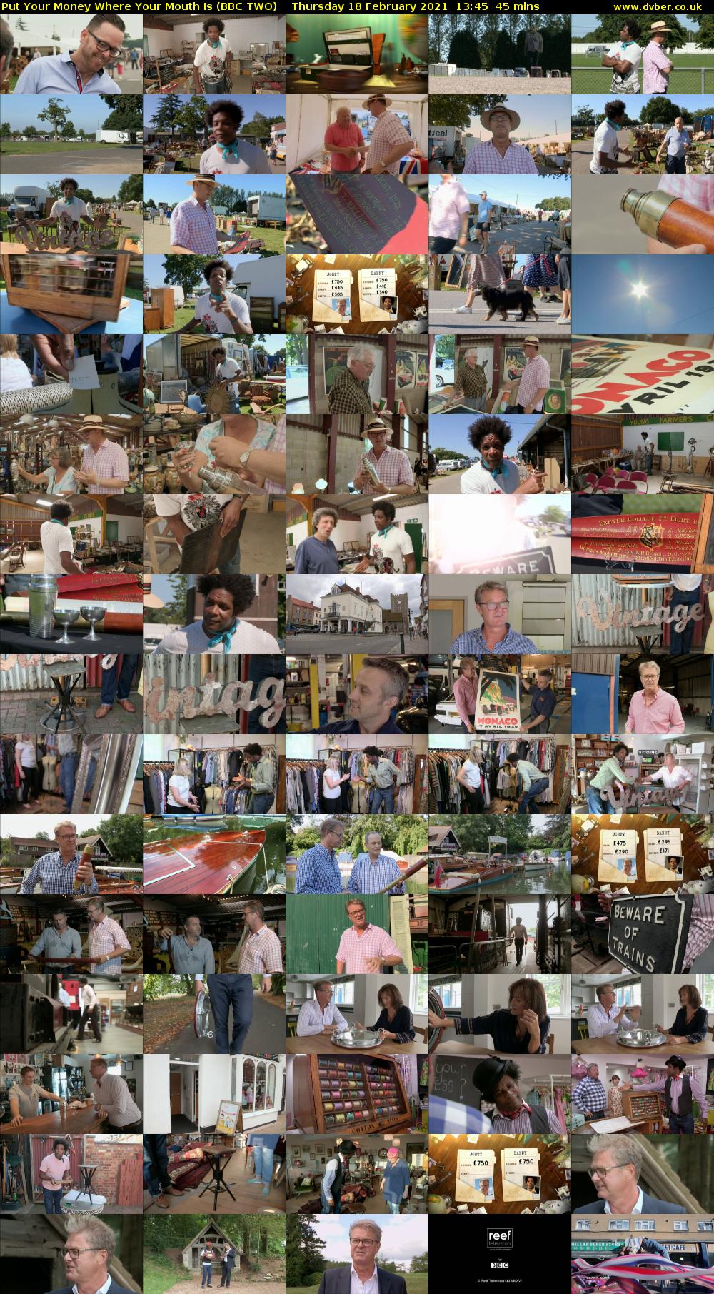 Put Your Money Where Your Mouth Is (BBC TWO) Thursday 18 February 2021 13:45 - 14:30