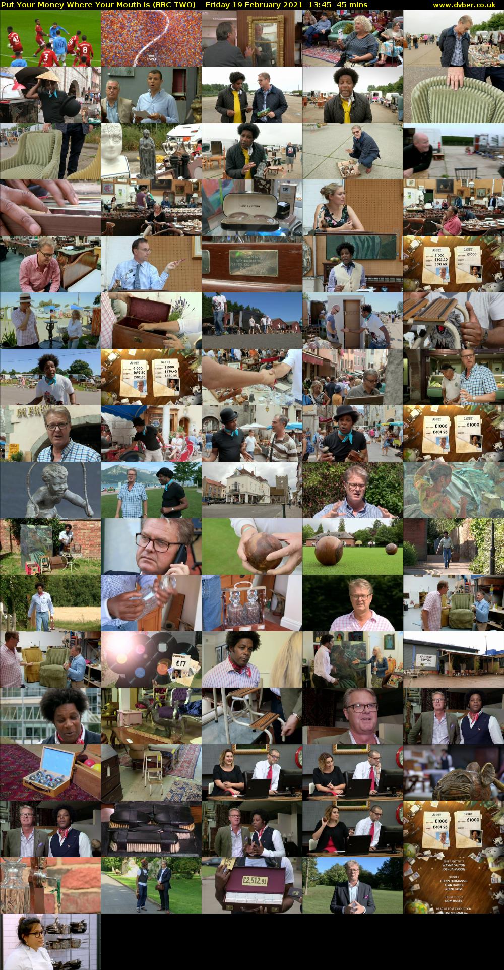Put Your Money Where Your Mouth Is (BBC TWO) Friday 19 February 2021 13:45 - 14:30