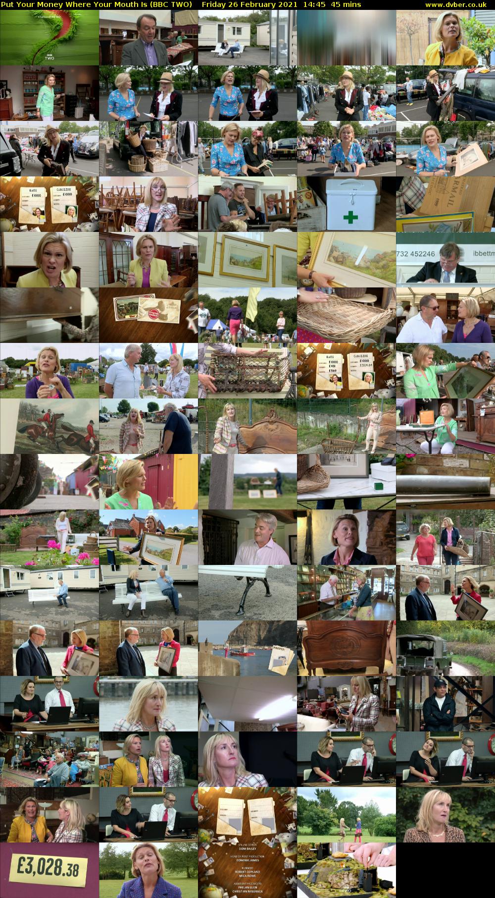 Put Your Money Where Your Mouth Is (BBC TWO) Friday 26 February 2021 14:45 - 15:30