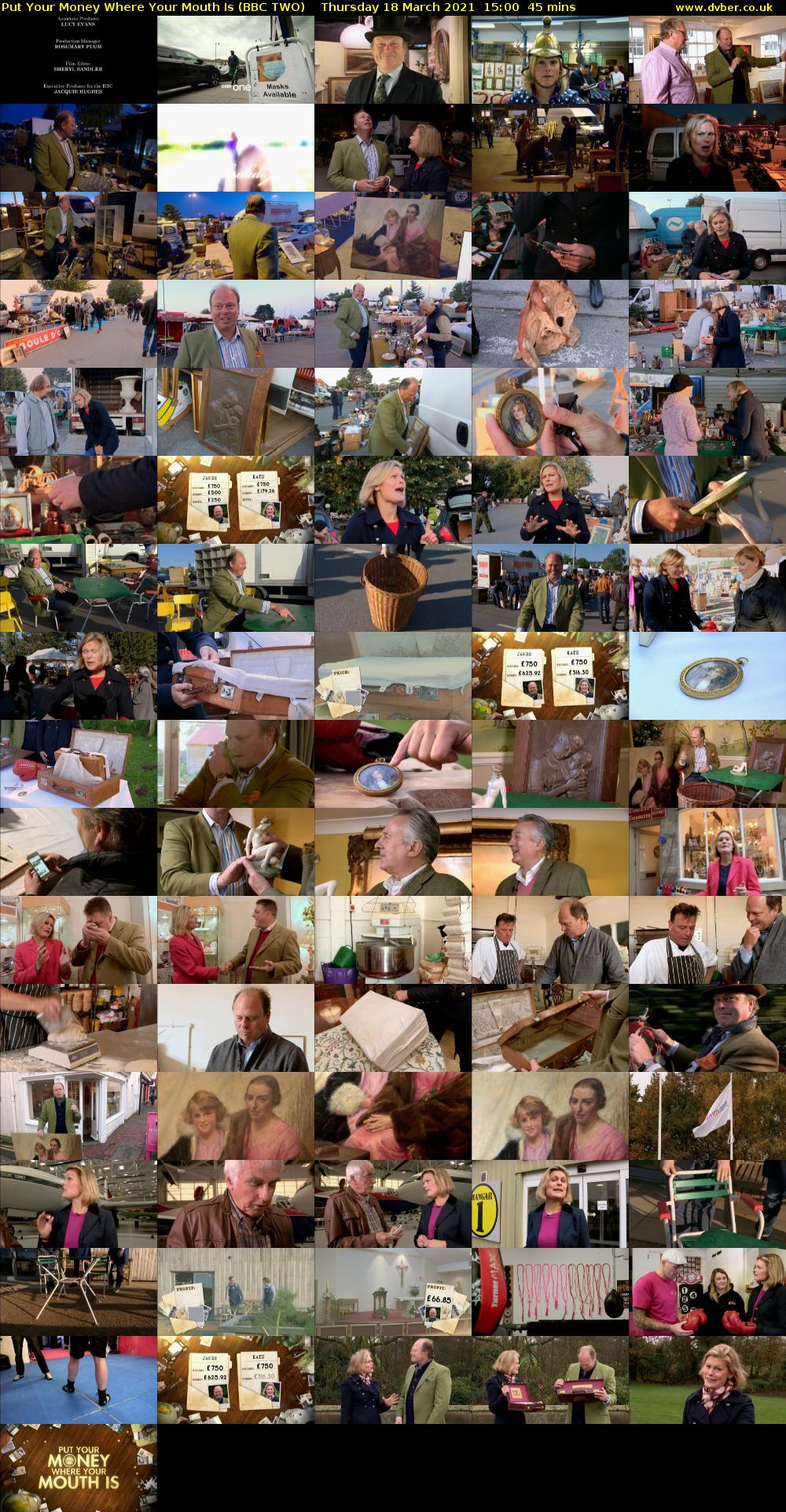 Put Your Money Where Your Mouth Is (BBC TWO) Thursday 18 March 2021 15:00 - 15:45