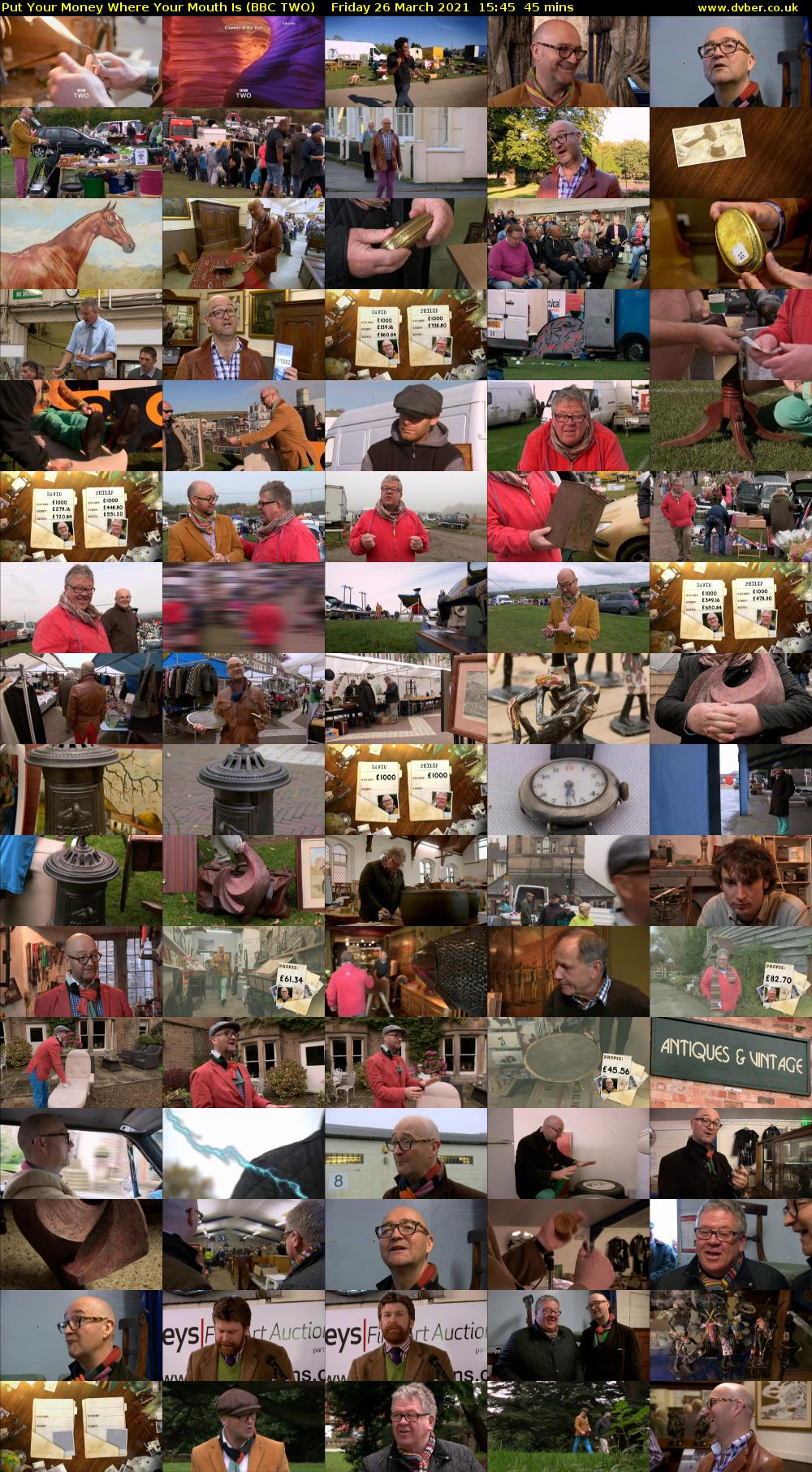 Put Your Money Where Your Mouth Is (BBC TWO) Friday 26 March 2021 15:45 - 16:30