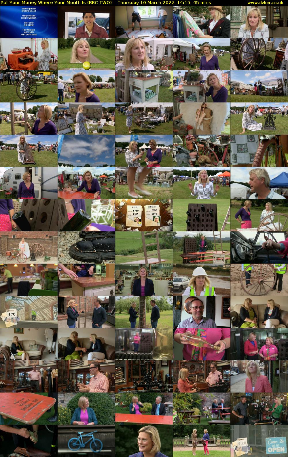 Put Your Money Where Your Mouth Is (BBC TWO) Thursday 10 March 2022 14:15 - 15:00